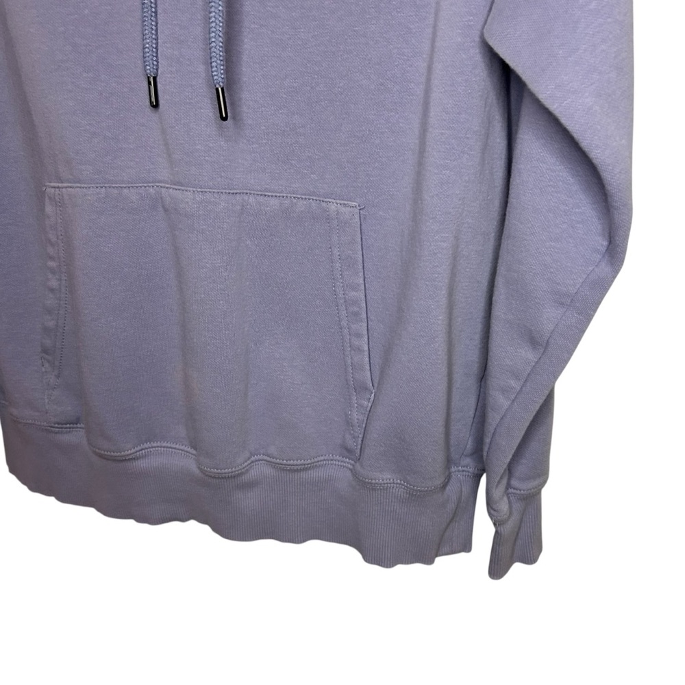 The North Face Hoodie Women’s Medium Purple Logo Pullover Sweatshirt - Picture 5 of 10